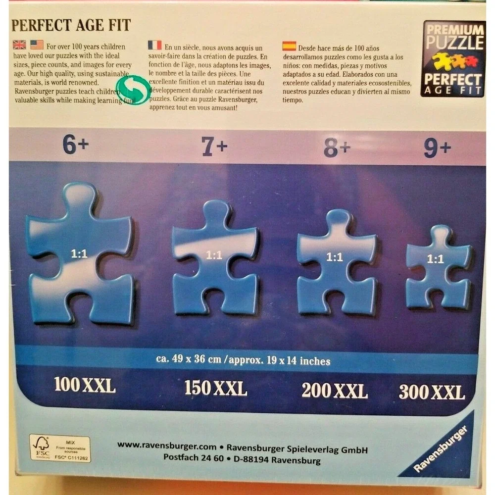 Ravensburger Our Generation Ice Cream‎ Truck 100 XXL Piece Jigsaw Puzzle 128778